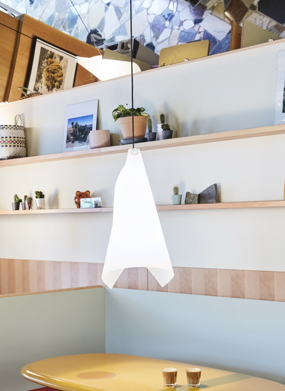 Paper Spring Light — DIY paper light shades